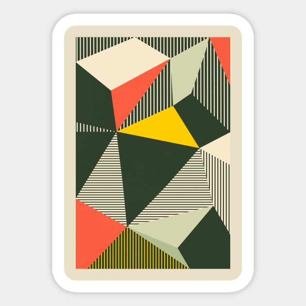 Bauhaus Sticker by Metron